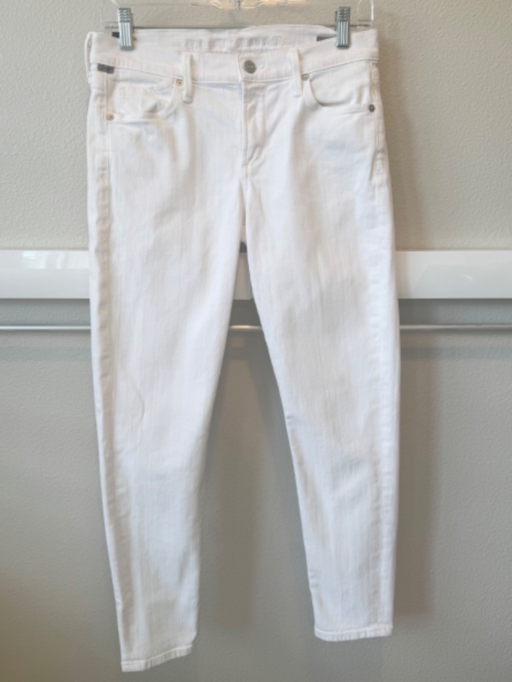 Citizens of Humanity jeans, size 27, white skinny